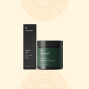 Phool Patti Shakti Hair Oil and Henna Paste combo pack. Phool Patti – California based organic skin and hair care brand. 
Shop now for organic beauty solutions.