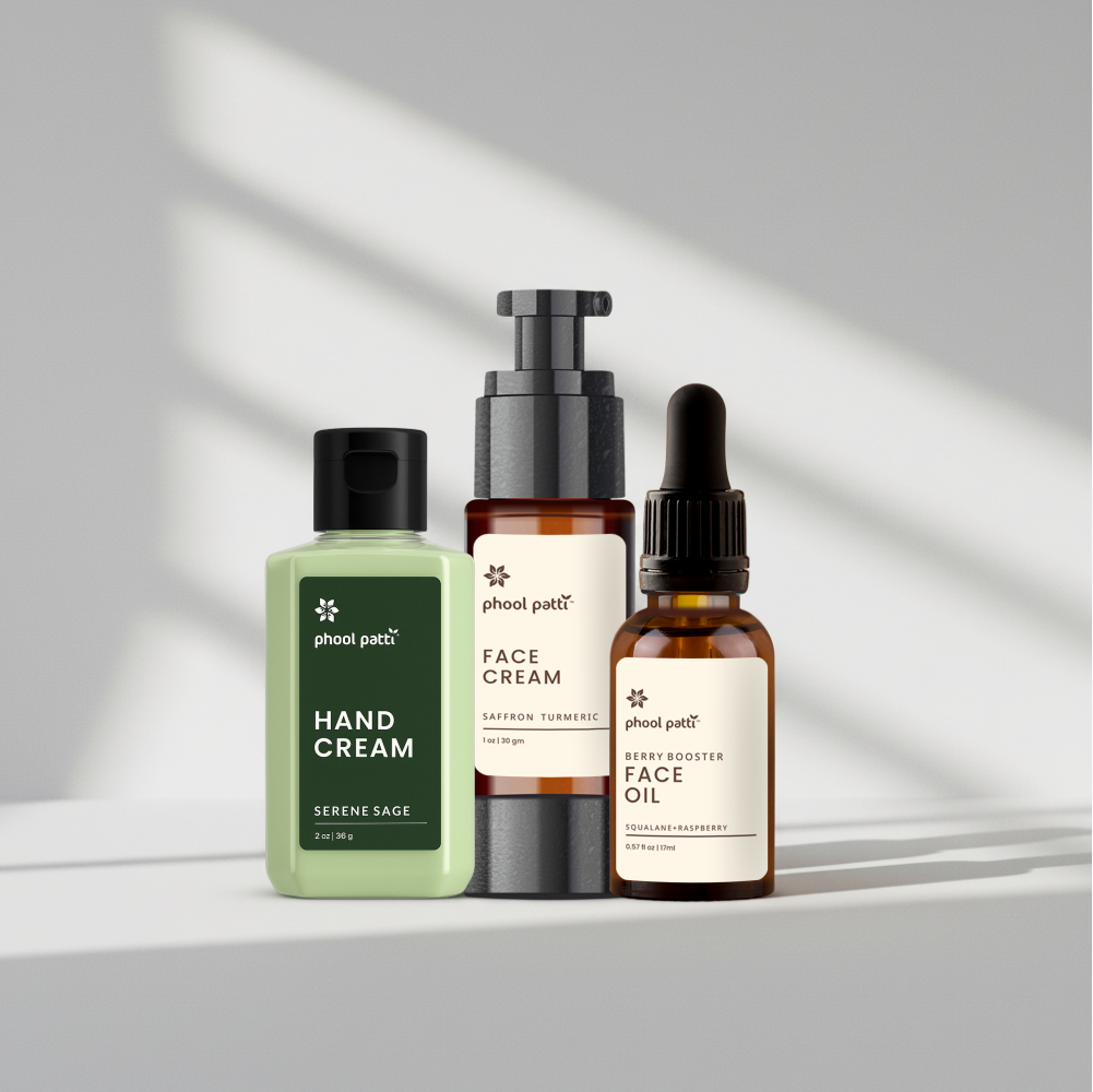 Face Cream + Face Oil + Hand Cream
