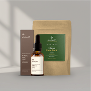 Face Oil + Ubtan Face Pack