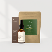 Face Oil + Ubtan Face Pack