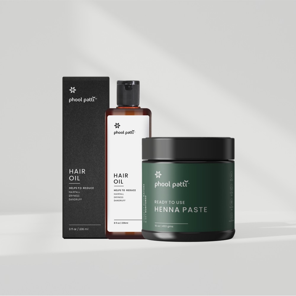 Henna Paste + Hair Oil